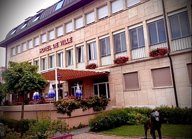 Hotel De Ville Du Sentier Le Sentier Eksteriør billede